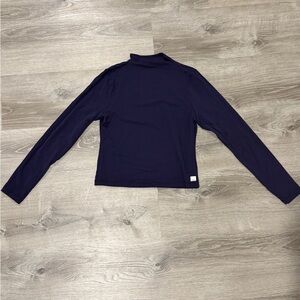 Purple vuori high neck long sleeve